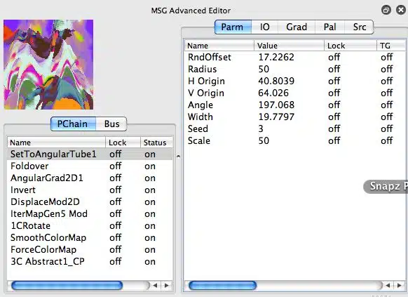 MSG Advanced Editor