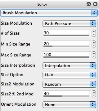 Brush Modulation