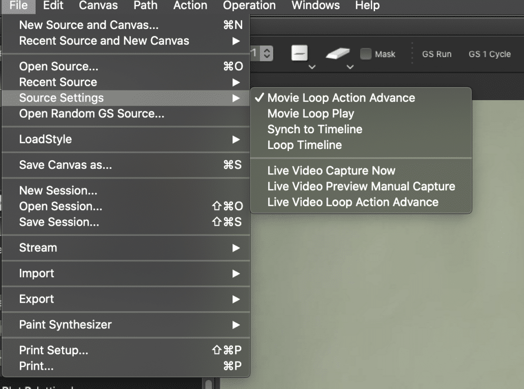 Processing Selected Movie Frames Studio Artist Tips
